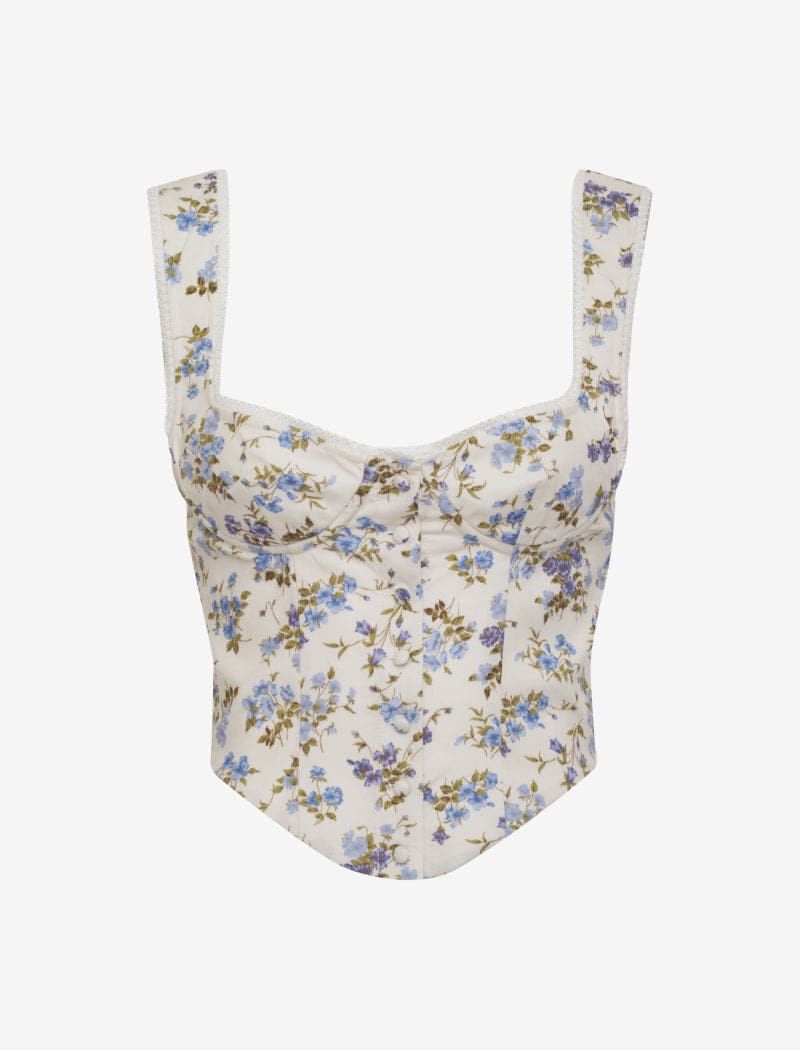 Antoinette Top | Prairie Blue sold by Rumored product image thumbnail 2