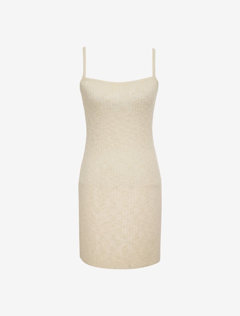 Night Moves Mini Dress | Buttercream sold by Rumored product image thumbnail 2