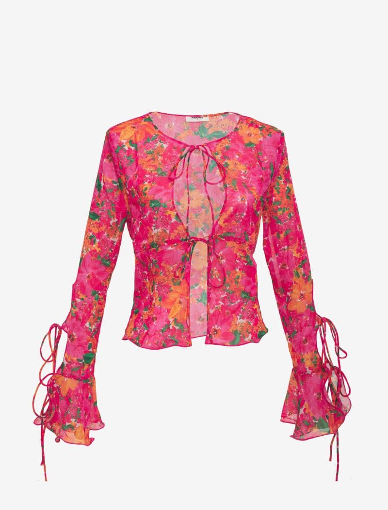 East End Top | Electric Begonia sold by Rumored product image thumbnail 2