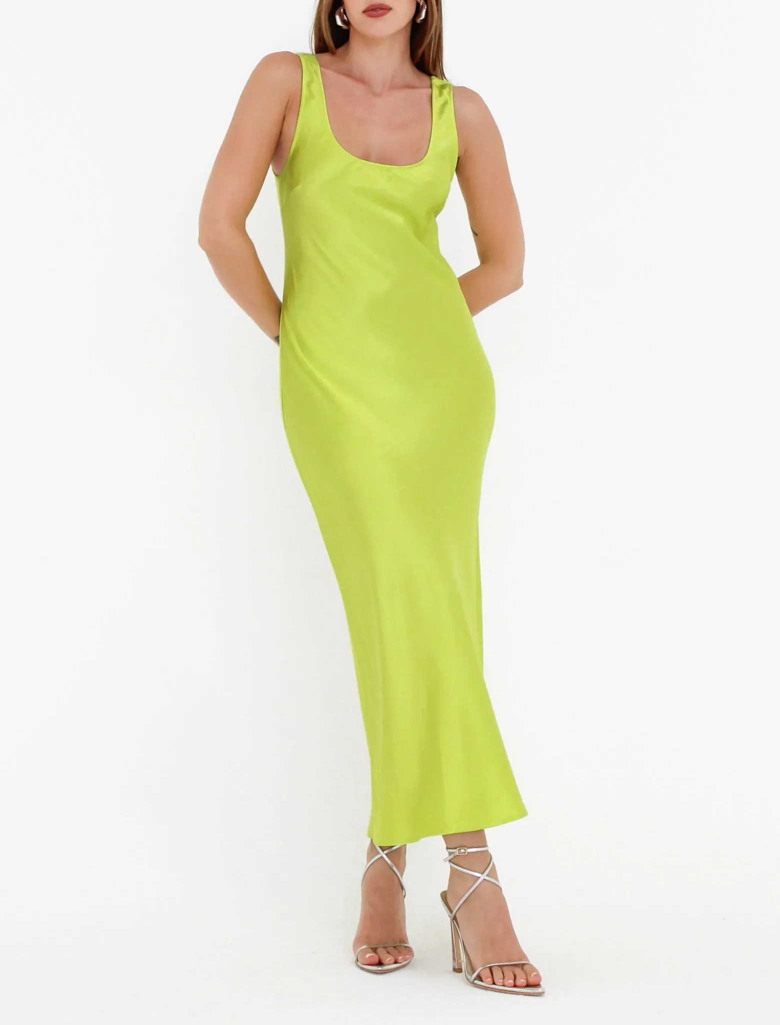 Market Midi Dress | Citron sold by Rumored product image thumbnail 3