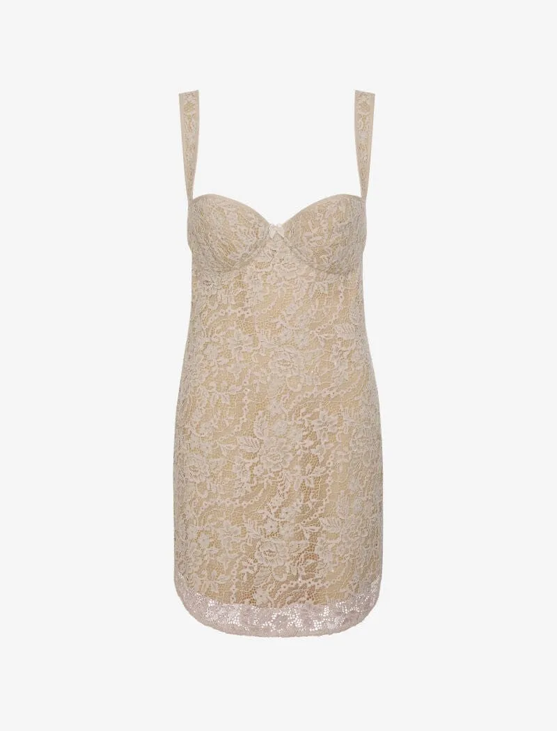 Loverboy Mini Dress | Cream Lace sold by Rumored product image thumbnail 2