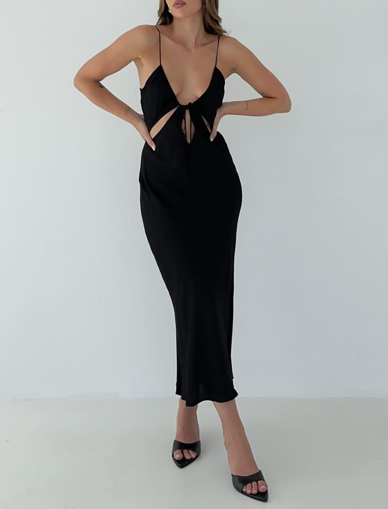 Brooklyn Baby Midi Dress | Black sold by Rumored product image thumbnail 5