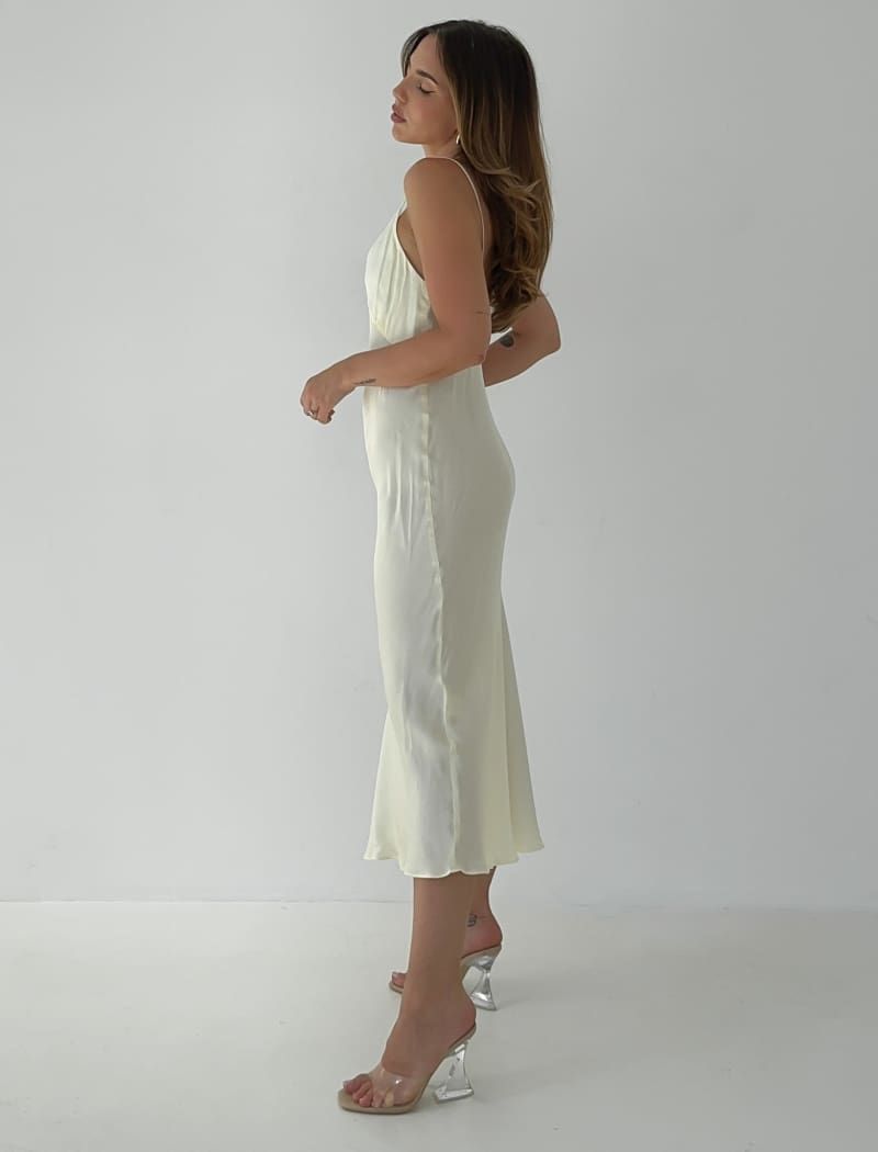 Riviera Midi Dress | Buttermilk sold by Rumored product image thumbnail 3