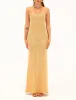 Palm Beach Maxi Dress | Gold Sequin sold by Rumored