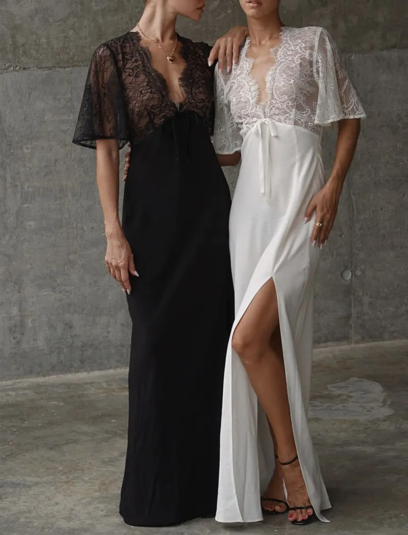 Verona Maxi Dress | Ivory sold by Rumored product image thumbnail 4