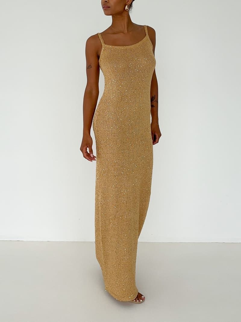 Palm Beach Maxi Dress | Fools Gold sold by Rumored product image thumbnail 4