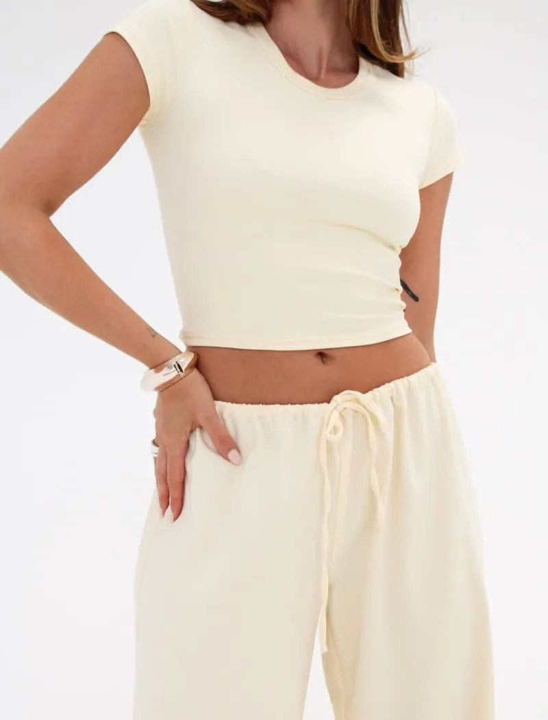 Campus Tee | Buttercream sold by Rumored