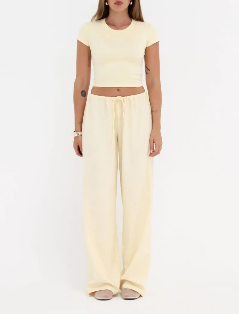 Campus Tee | Buttercream sold by Rumored product image thumbnail 3