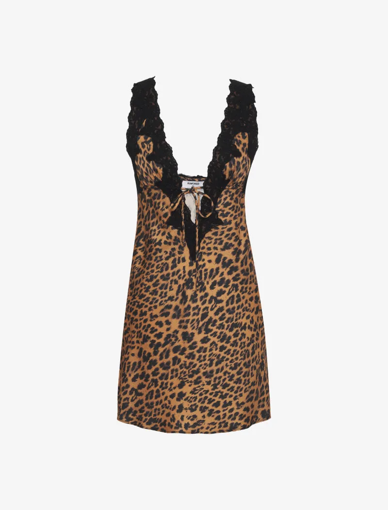 Venice Mini Dress | Leopard sold by Rumored product image thumbnail 2
