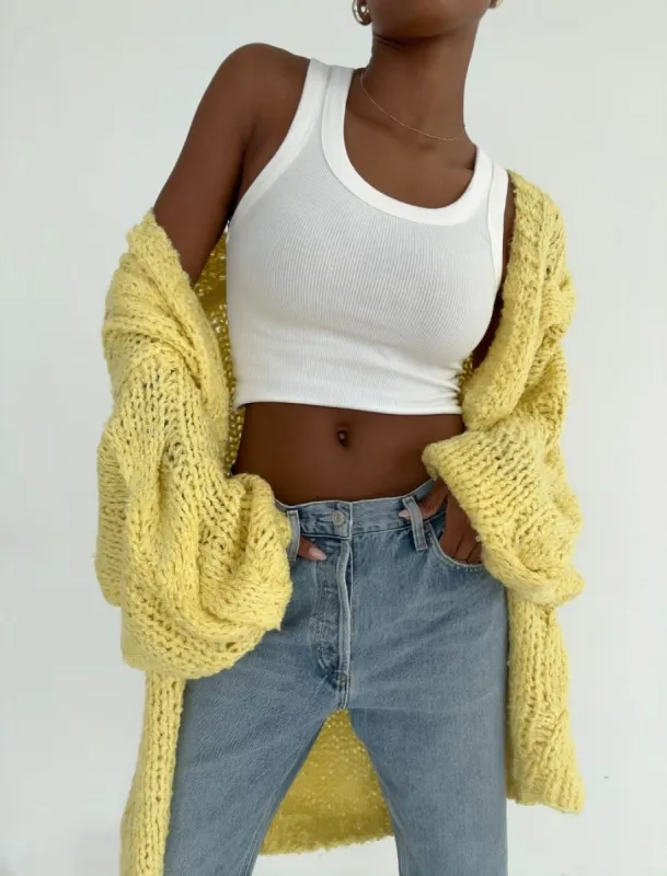 Aspen Cardigan | Butter sold by Rumored