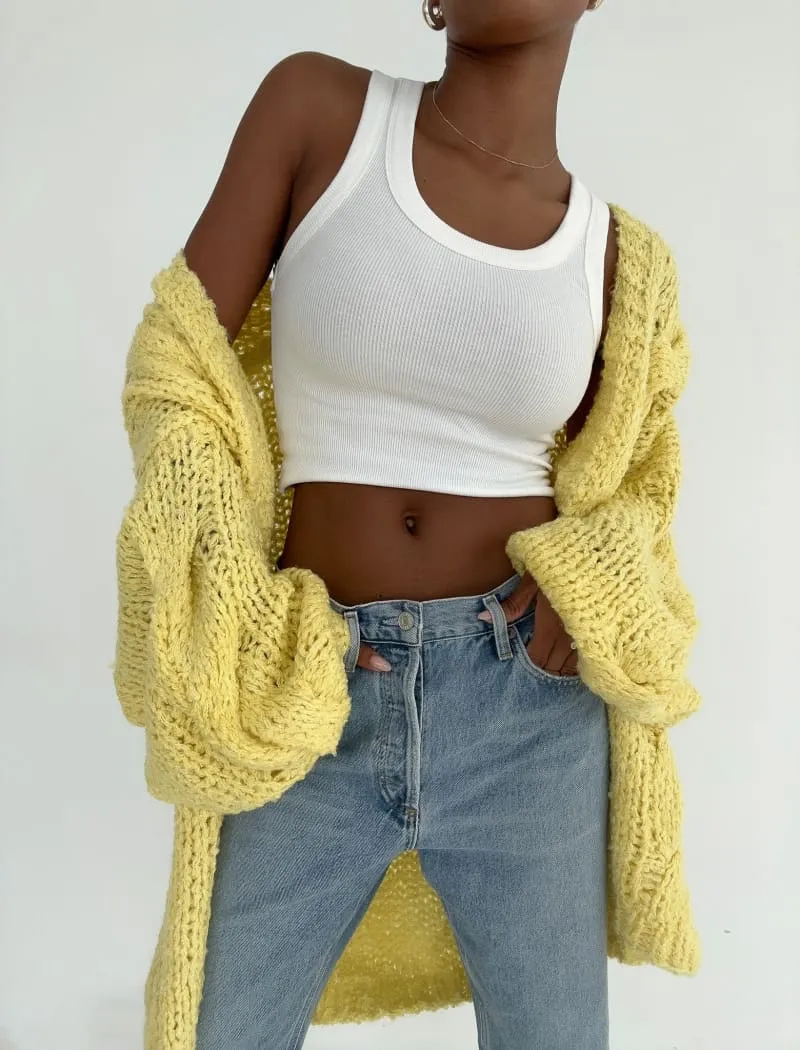 Aspen Cardigan | Butter sold by Rumored