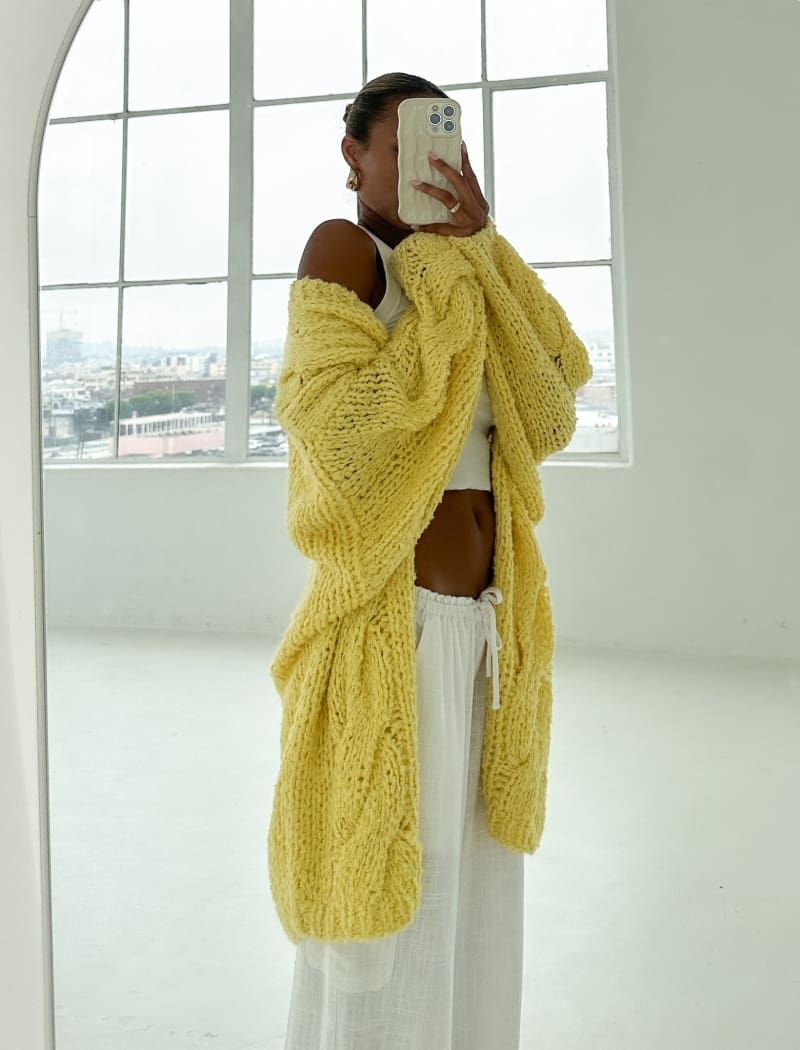 Aspen Cardi | Butter sold by Rumored product image thumbnail 5