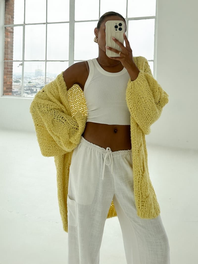 Aspen Cardi | Butter sold by Rumored product image thumbnail 6