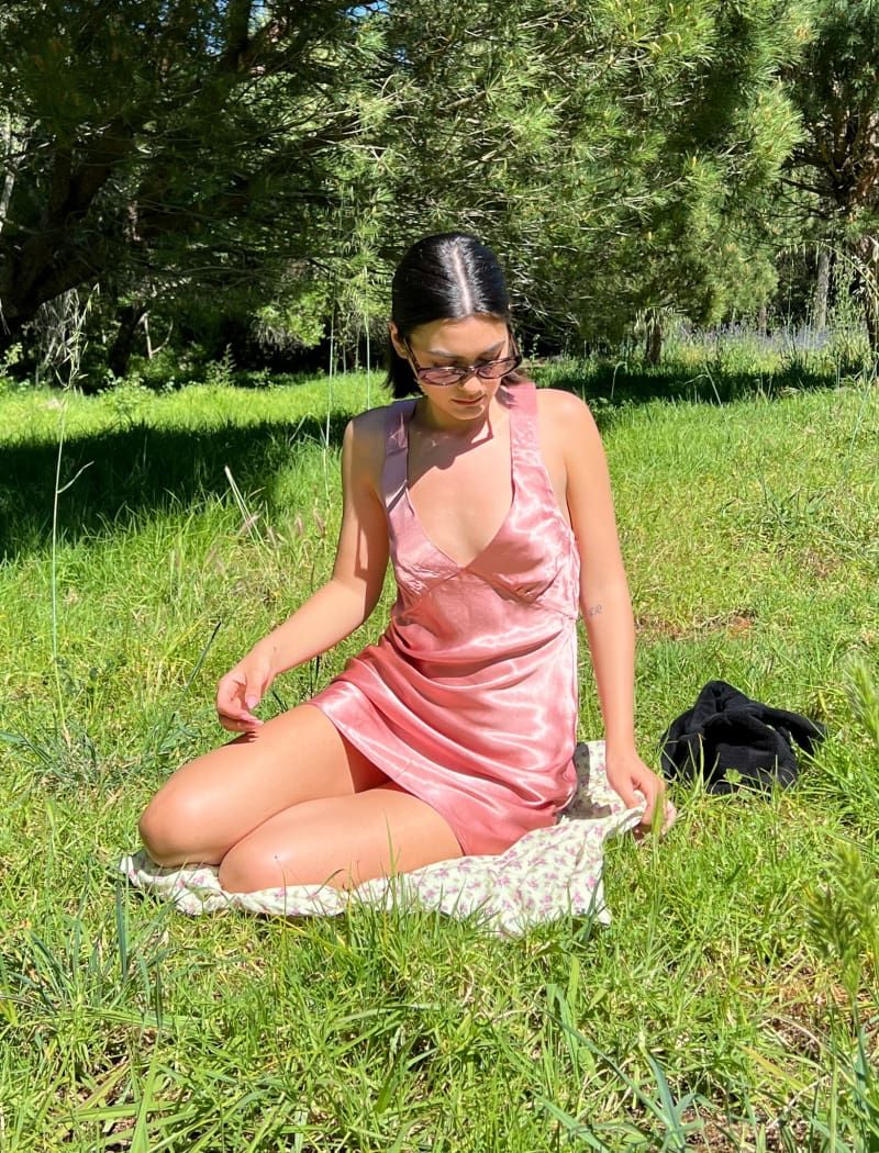 Sunset Strip Mini Dress | Rose Gold sold by Rumored product image thumbnail 7