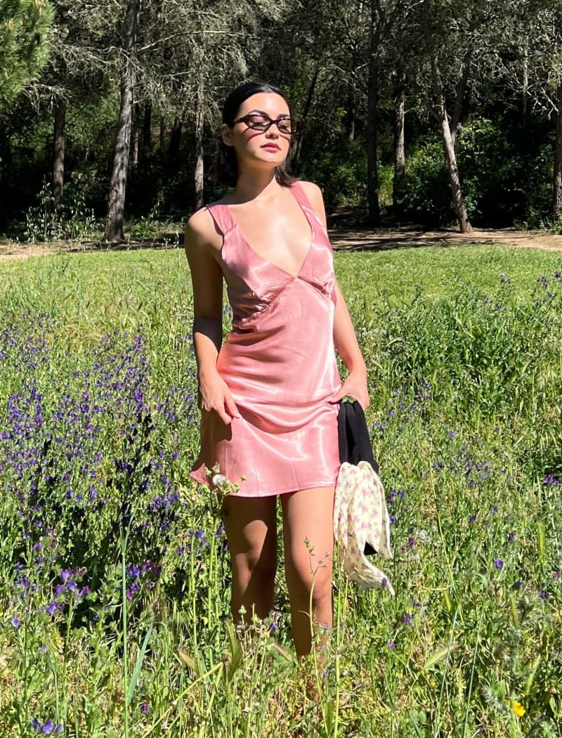 Sunset Strip Mini Dress | Rose Gold sold by Rumored product image thumbnail 4