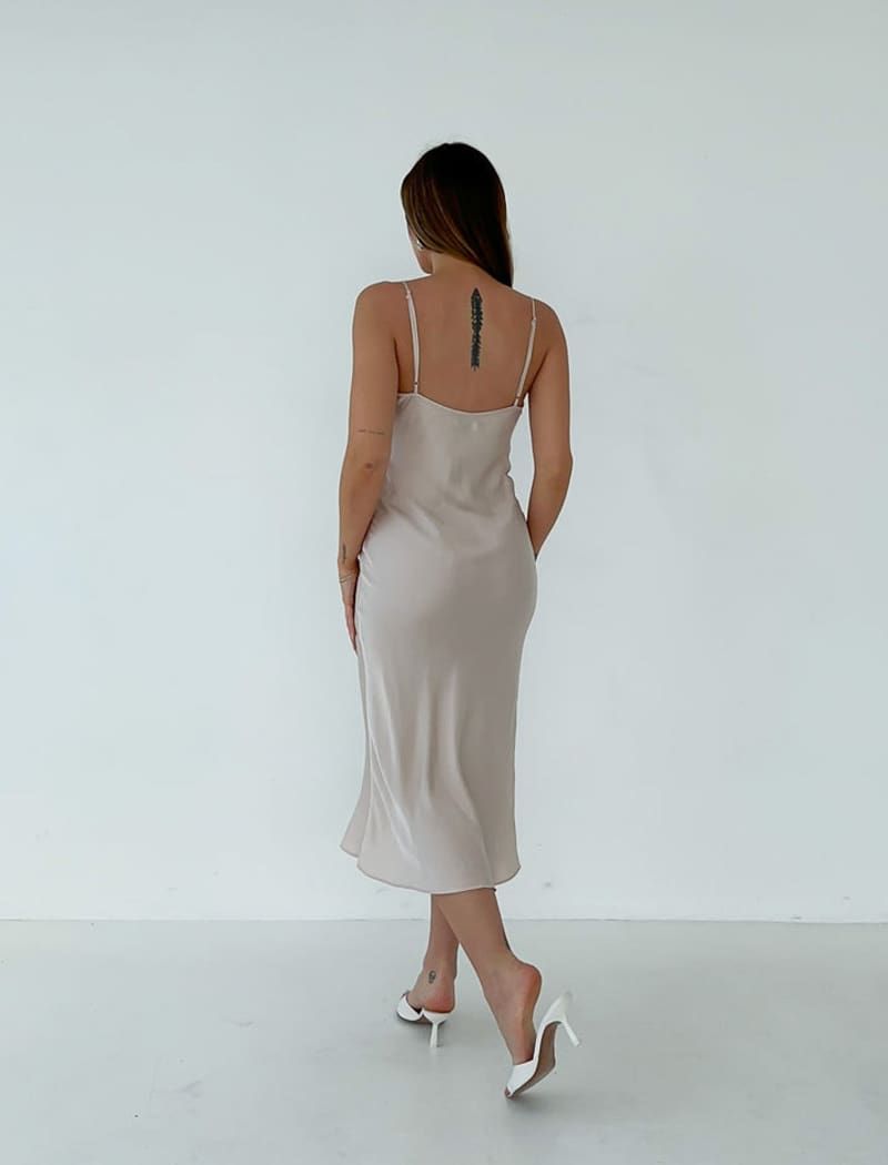 Moonlight Serenade Slip Dress | Dove sold by Rumored product image thumbnail 5