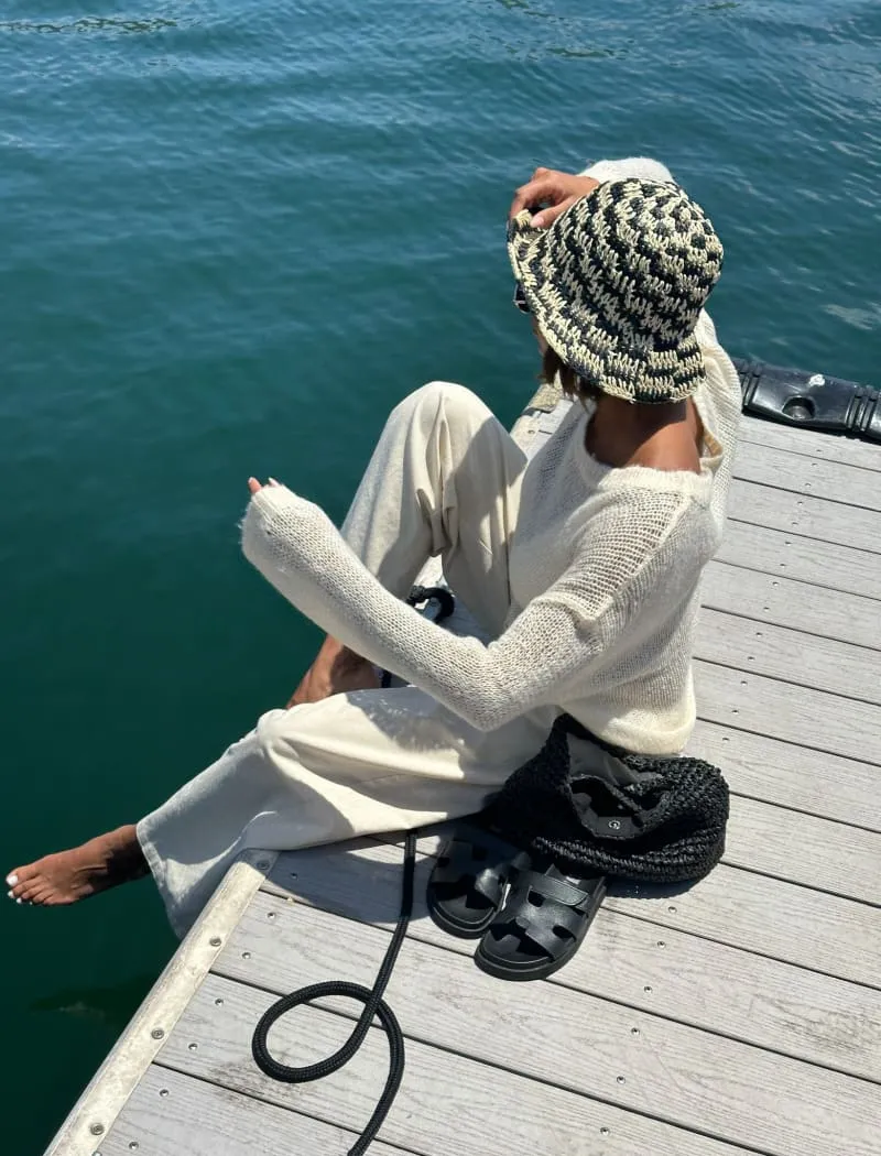 Signature Pullover | Ivory sold by Rumored product image thumbnail 5