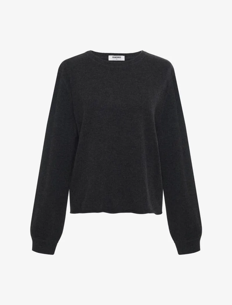 Everyday Sweater | Washed Black sold by Rumored product image thumbnail 2