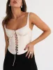 Renaissance Corset | Pink Jacquard sold by Rumored