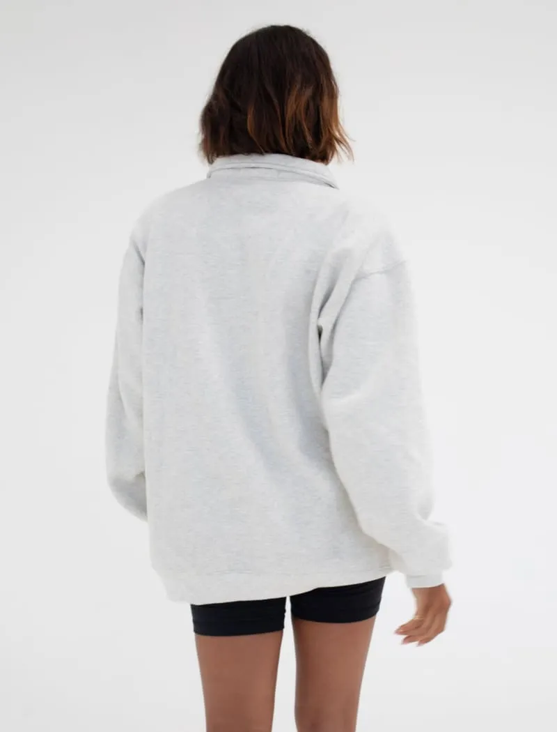Airport Sweatshirt | Pearl Gray sold by Rumored product image thumbnail 4