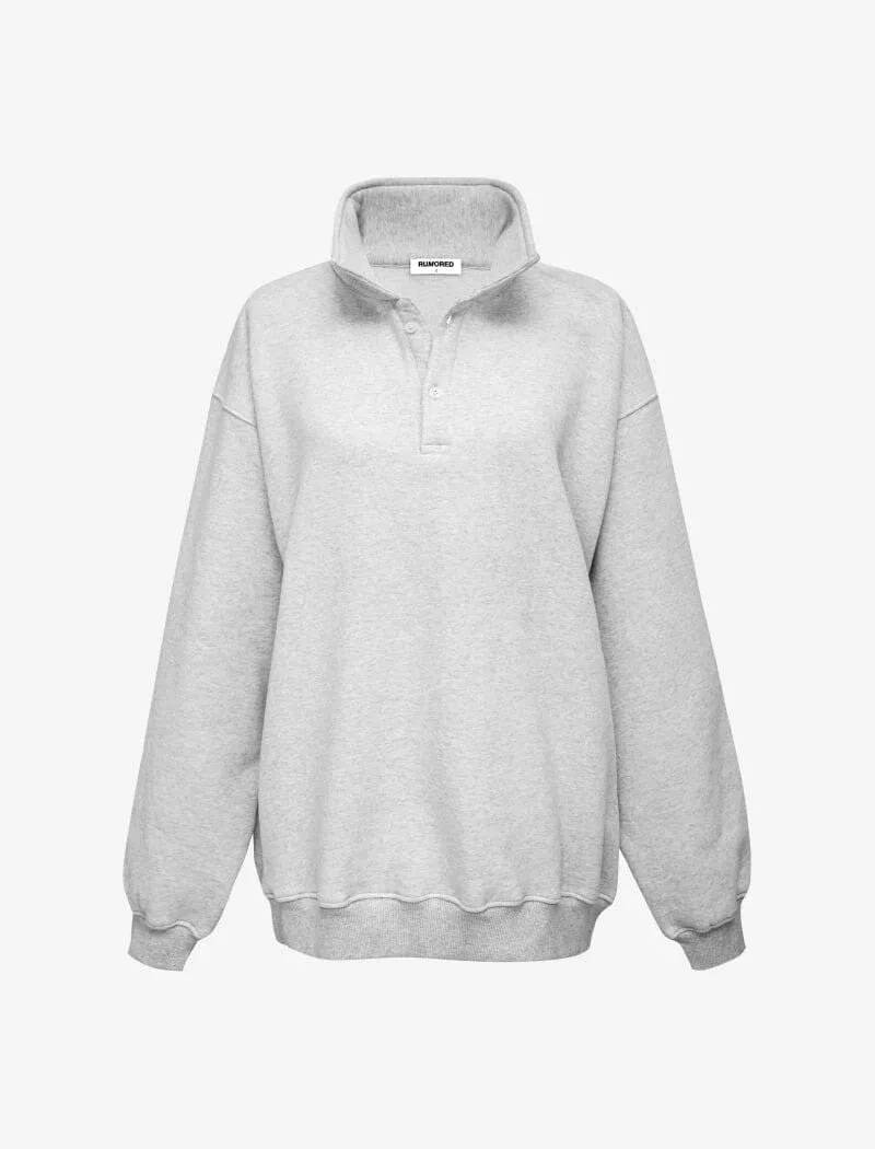 Airport Sweatshirt | Pearl Gray sold by Rumored product image thumbnail 2