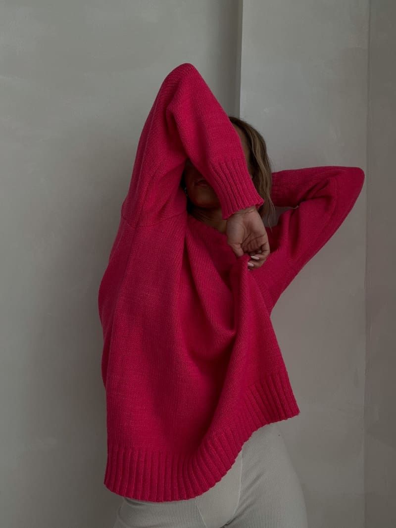 Park City Sweater | Fuchsia sold by Rumored product image thumbnail 5