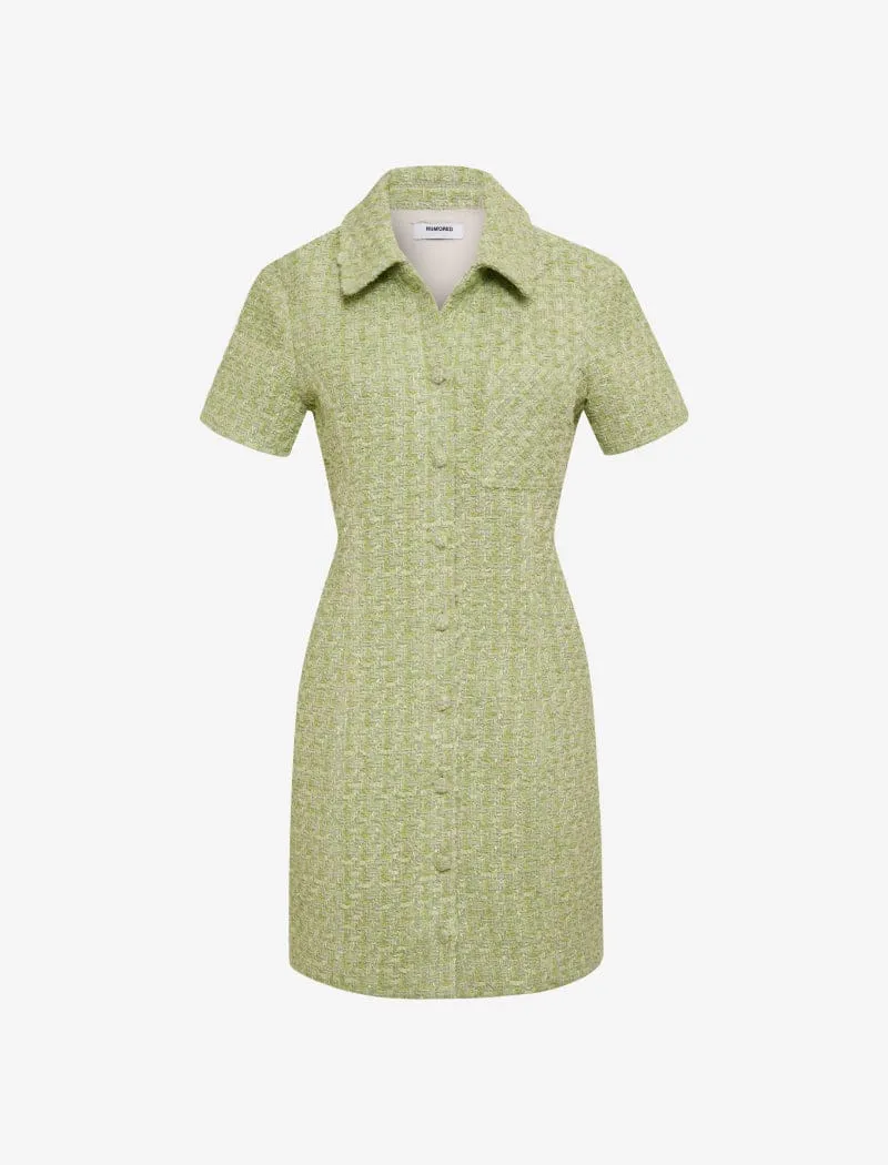 Notting Hill Mini Dress | Tennis Tweed sold by Rumored product image thumbnail 2