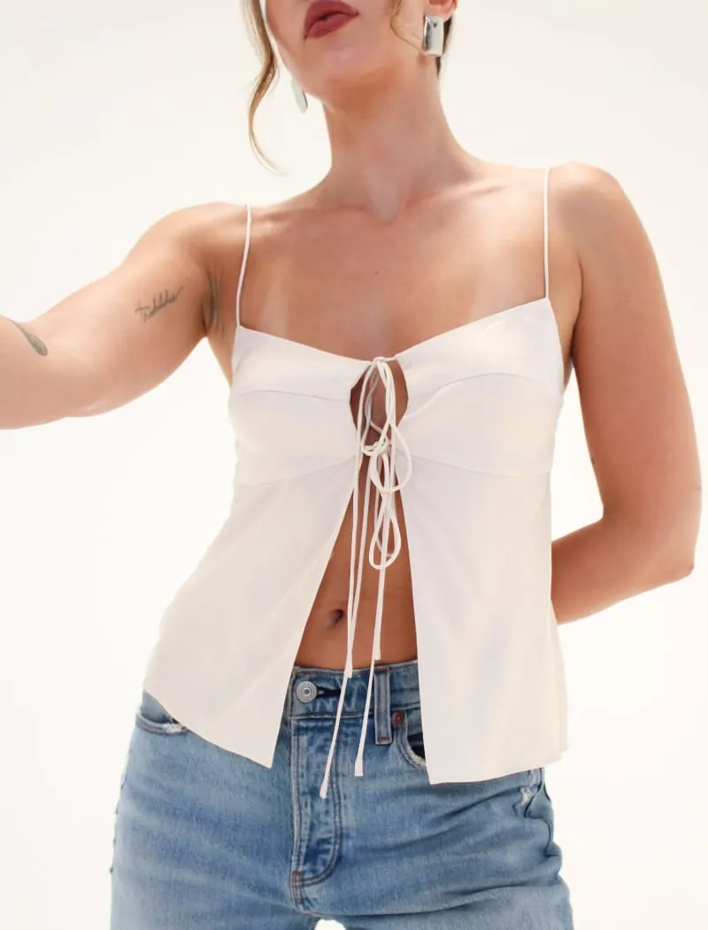 Edelweiss Cami | Dove sold by Rumored