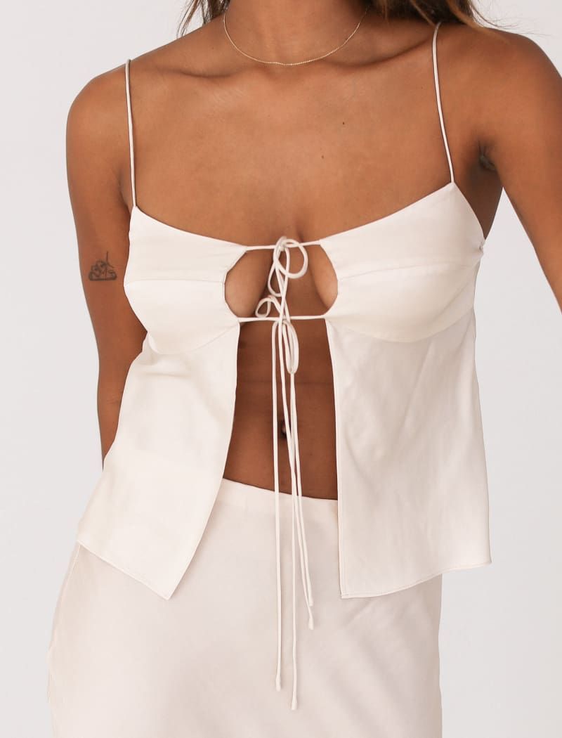 Edelweiss Cami | Cream sold by Rumored product image thumbnail 3