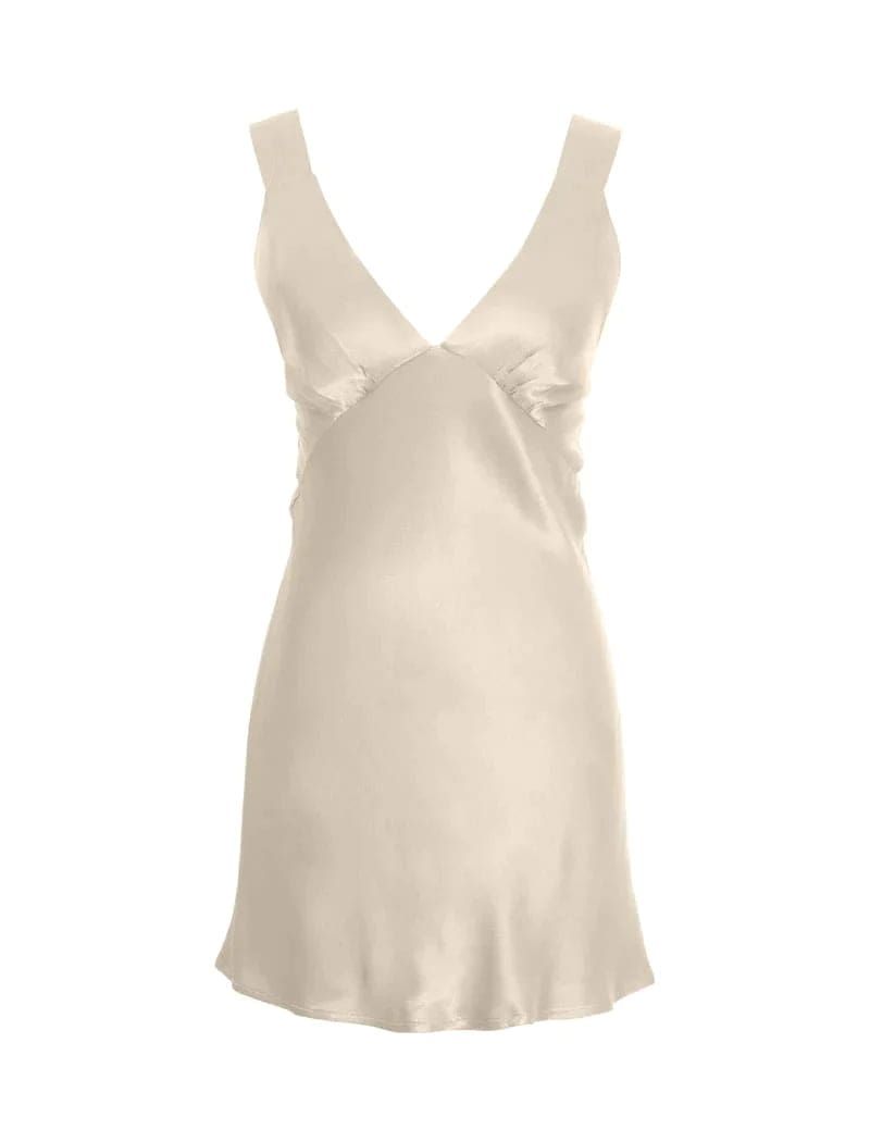 Sunset Strip Mini Dress | Champagne sold by Rumored product image thumbnail 2