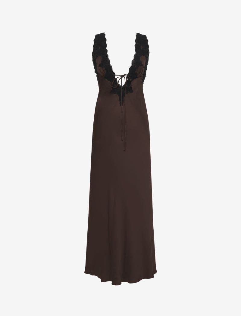 Venice Maxi Dress | Espresso sold by Rumored product image thumbnail 2
