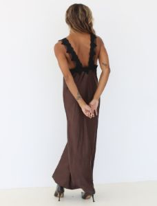 Venice Maxi Dress | Espresso sold by Rumored