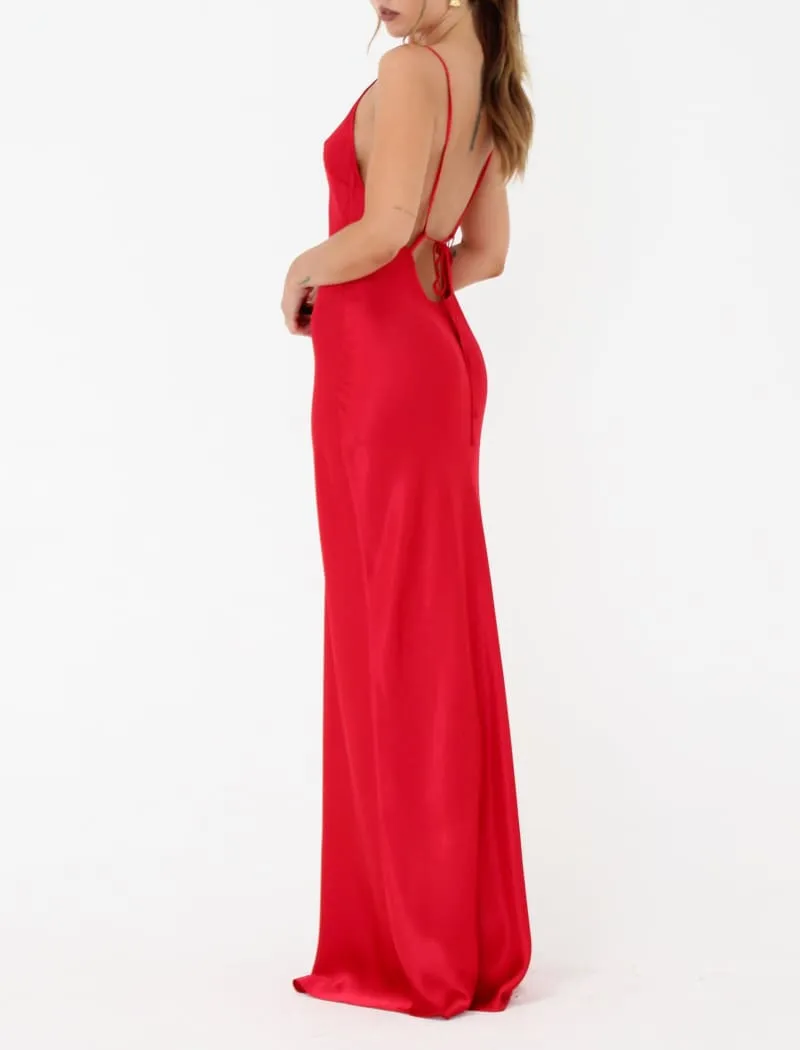 Low Tide Maxi Dress | Chili Pepper sold by Rumored product image thumbnail 4