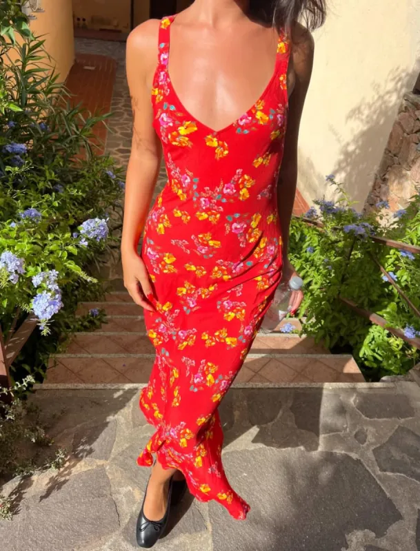 Sunnyside Midi Dress | Havana Bloom sold by Rumored