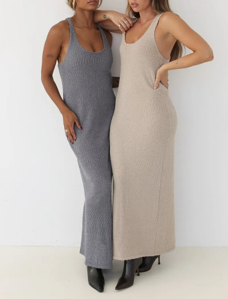 Cloud Nine Maxi Dress | Taupe sold by Rumored product image thumbnail 5