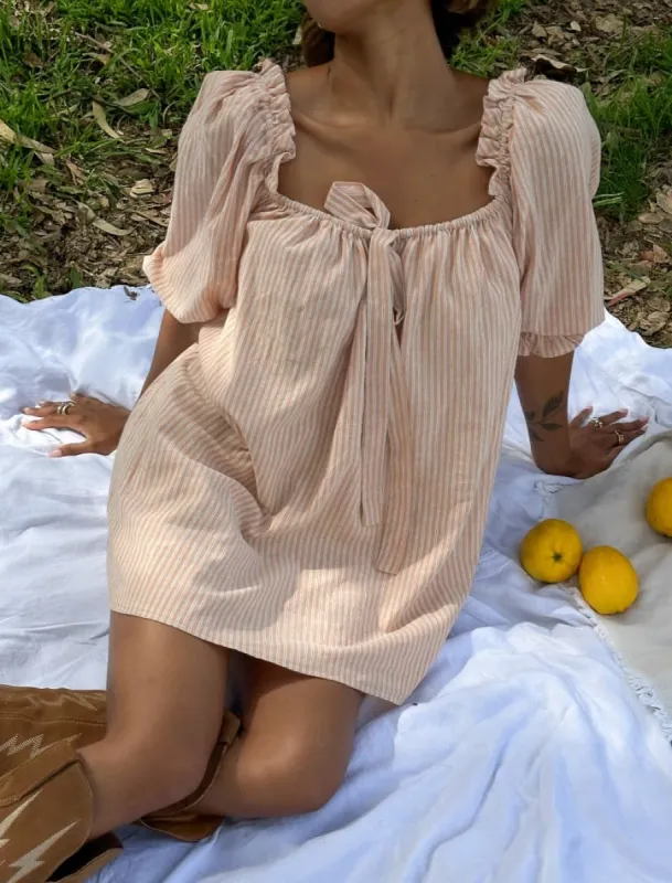 Darling Mini Dress | Bermuda Stripe sold by Rumored