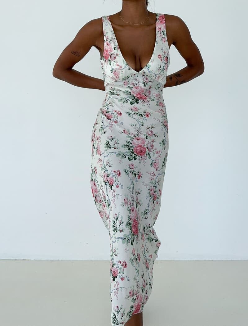 Daydream Midi Dress | Farmhouse Floral sold by Rumored product image thumbnail 4