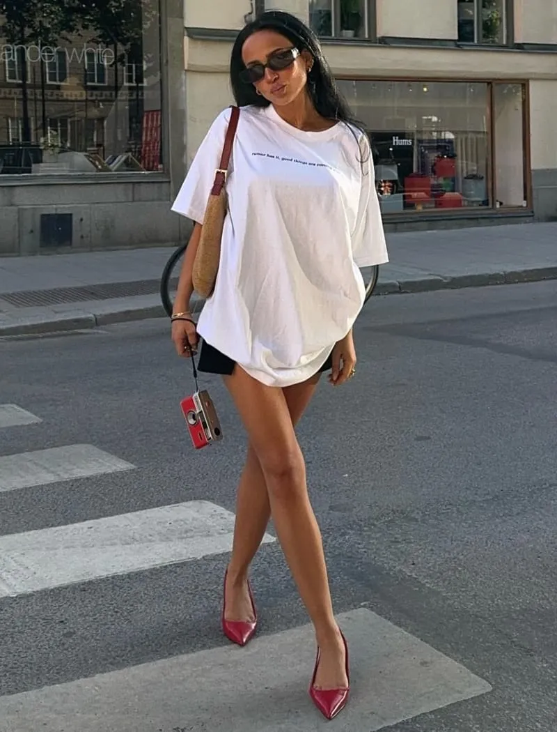 Rumor Has It Tee | White sold by Rumored product image thumbnail 4