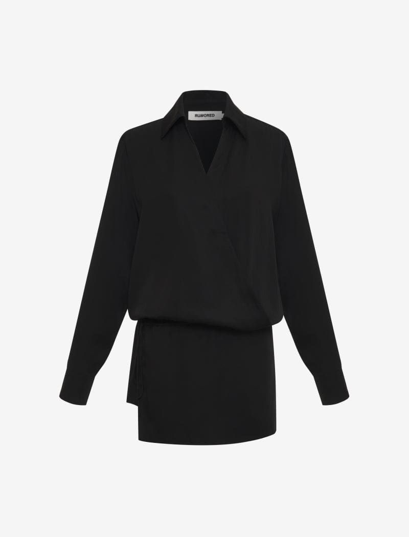 Executive Mini Dress | Black sold by Rumored product image thumbnail 2