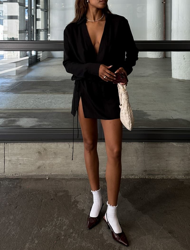 Executive Mini Dress | Black sold by Rumored product image thumbnail 3