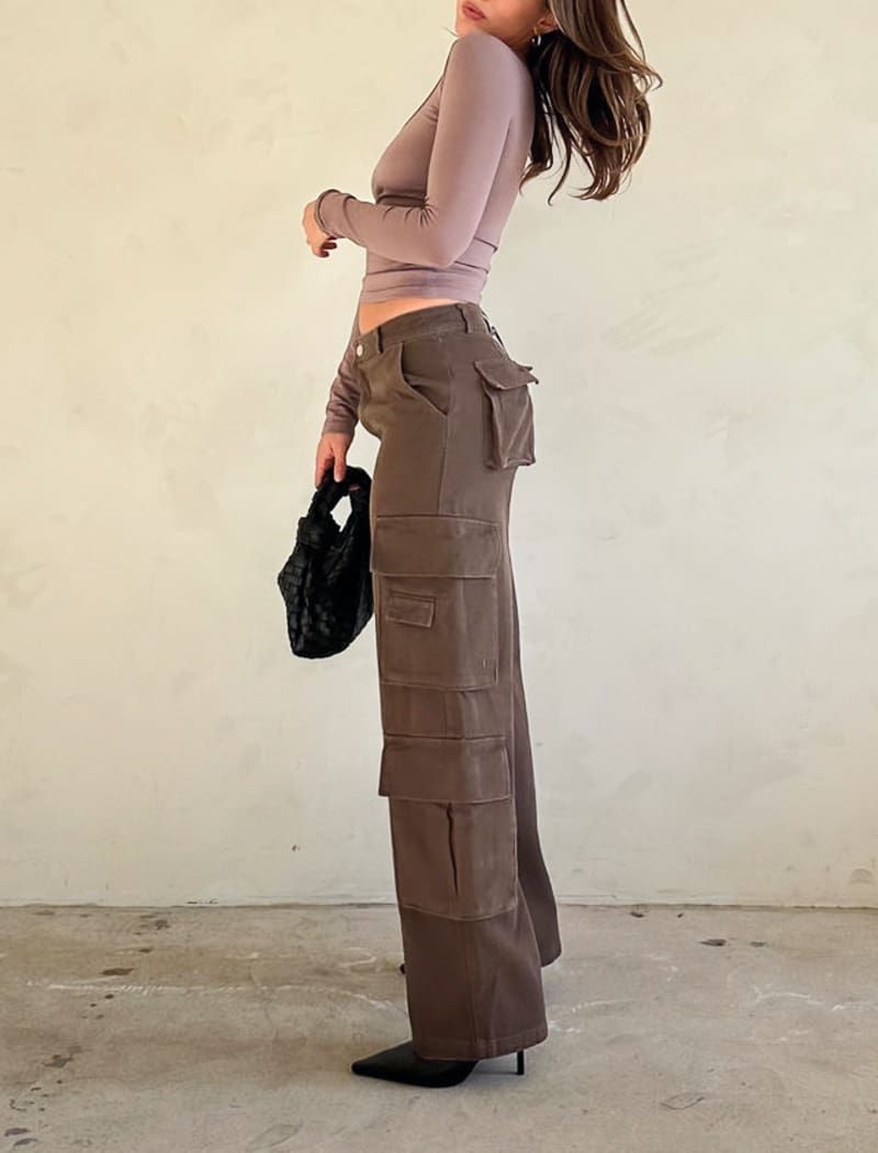 Union Cargo Pant | Chocolate sold by Rumored product image thumbnail 4