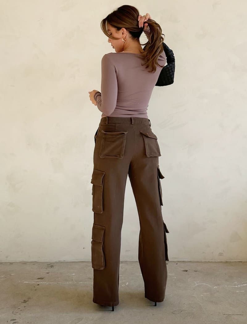 Union Cargo Pant | Chocolate sold by Rumored product image thumbnail 3