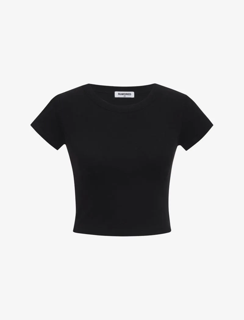 Campus Tee | Black sold by Rumored product image thumbnail 2