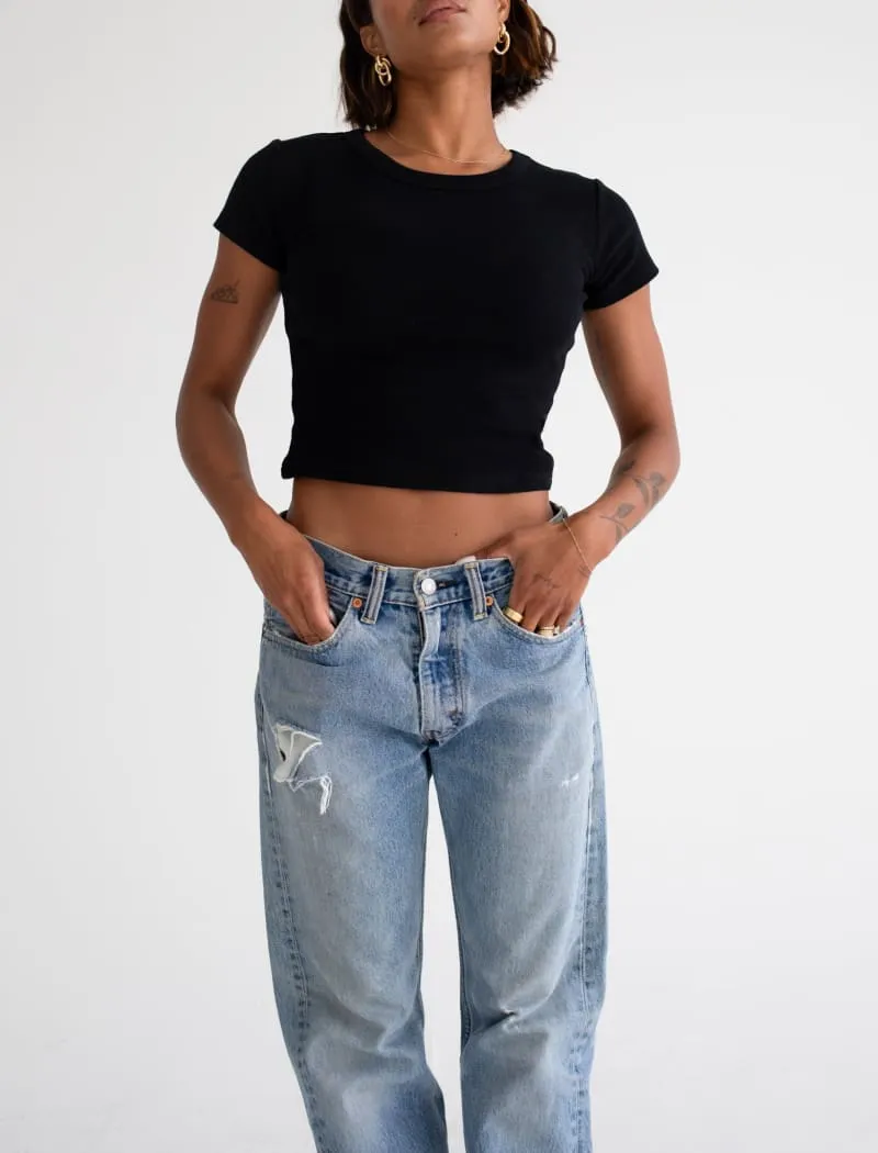 Campus Tee | Black sold by Rumored