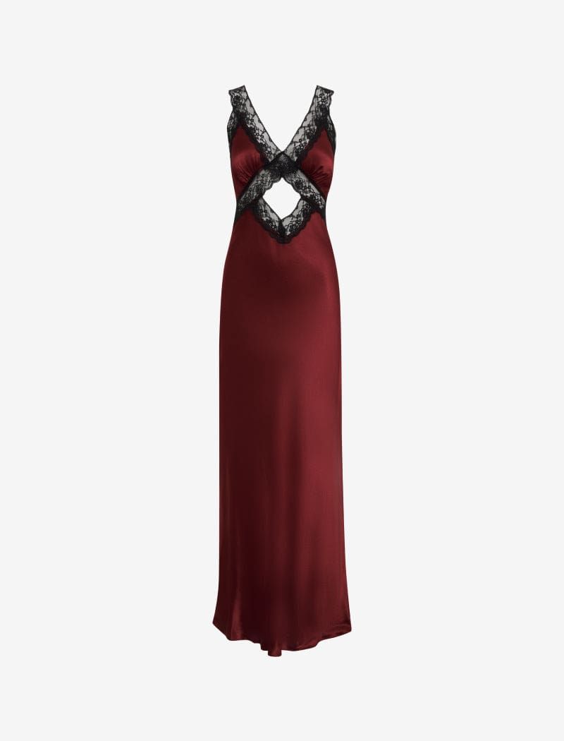 Crossroads Maxi Dress | Garnet sold by Rumored product image thumbnail 2