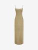 Glitz Maxi Dress | Gold Shimmer sold by Rumored