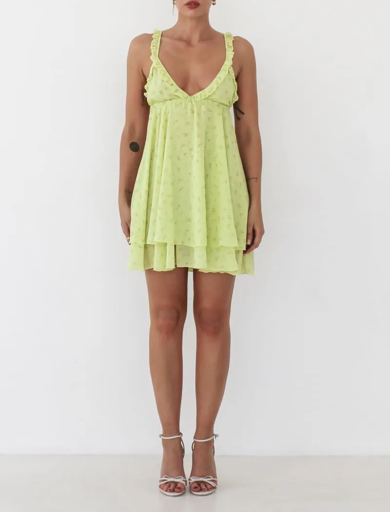Secret Garden Mini Dress | Spring Affair sold by Rumored product image thumbnail 5