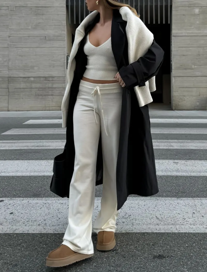 Vail Pant | Ivory sold by Rumored product image thumbnail 3