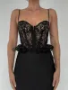 Cabaret Corset | Black Lace sold by Rumored
