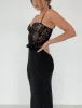Cabaret Corset | Black Lace sold by Rumored
